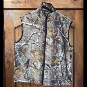 Scent-Lok Camouflage Fleece Vest